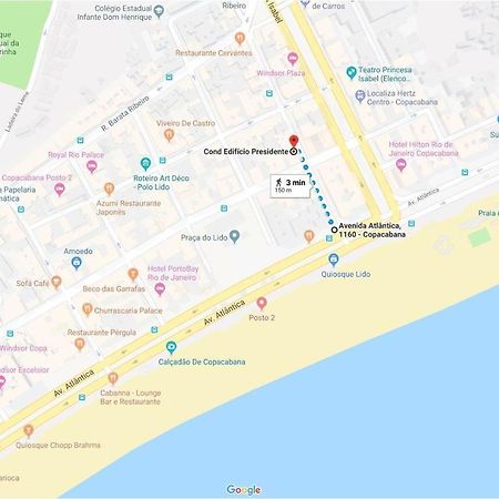Vista Lateral Ao Mar: Estudio Acolhedor Rio de Janeiro Eksteriør billede