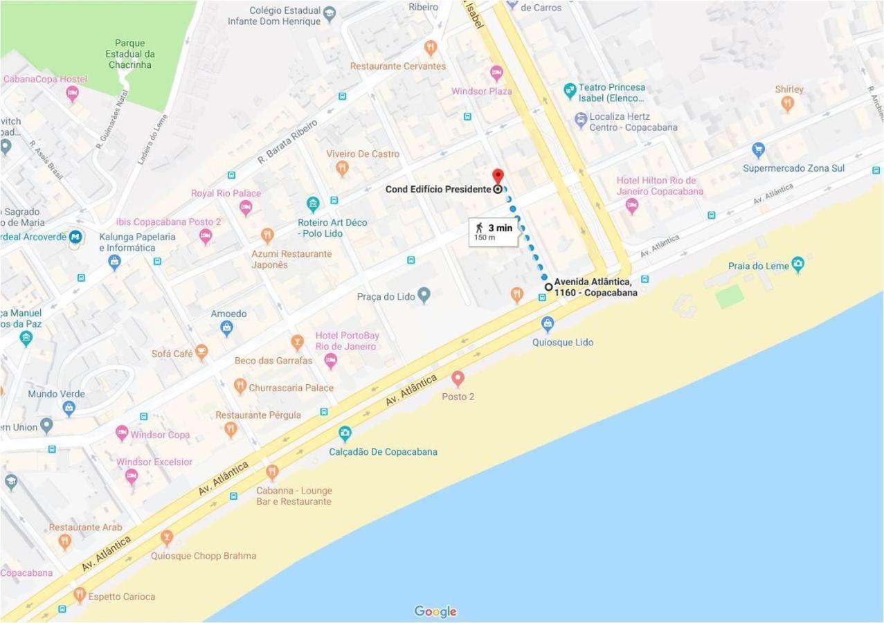 Vista Lateral Ao Mar: Estudio Acolhedor Rio de Janeiro Eksteriør billede